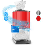 Oneconcept - icebreaker broyeur � glace 15 kg / h capacit� 3, 5l acier - rouge