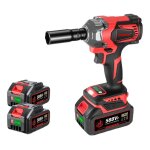 Onevan - cl� � chocs sans fil 700nm, 4 vitesses 1 / 2 ''boulonneuse a choc brushless avec 2 batterie ...