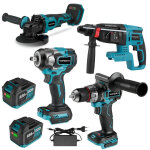 Onevan - pack de 5 plusieurs outils �lectroportatifs, cl� � chocs 700 nm + perceuse � percussion 13 mm ...