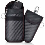 Lot de 2 mini etui anti clé voiture portable, pochette anti cle voiture, etui blocage pour clef voiture ... Lot de 2 mini etui anti clé voiture portable, pochette anti cle voiture, etui blocage pour clef voiture ...