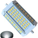 Ontway - r7s led 118mm 30w dimmable ampoule daylight 6000k ac 220v 3000lm double extr�mit� type j led ...