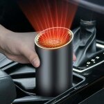 Radiateur soufflant chauffage voiture ventilateur 12v, chauffage de voiture 2 en 1 portable et refroidisseur, ...
