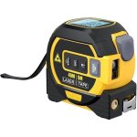 Ruban  mesurer laser 3 en 1, tlmtre laser numrique avec cran lcd, mesure laser 40m / 131ft, mesure ...