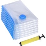 Sacs de rangement sous vide aspirateur sacs compression sous vide rutilisable pour vtements couettes ...