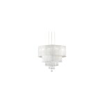 Ideal lux - opera - luminaire suspendu � 4 ampoules blanc