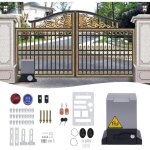 Op�rateur de portail coulissant op�rateur de portail �lectrique 750 w 1600 kg op�rateur de portail motoris� ...