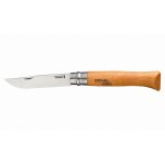 Couteau opinel n12 lame carbone avec bague de scurit - 113120