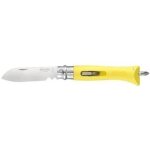 Opinel n�9 bricolage couteau pliant multifonction jaune
