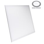 Optonica - dalle led 36w 210w 3600lm carr� blanc 620mmx620mm - blanc du jour 6000k