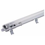 Silamp - kit de rglette led tanche + 1 tube non led 150cm t8 22w - blanc neutre 4000k - 5500k