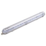 Silamp - kit de r�glette led �tanche + tube n�on led 60cm t8 9w - blanc froid 6000k - 8000k