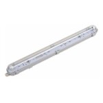 Rglette tanche pour tube led t8 60cm ip65 (boitier vide) - silamp