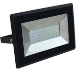 Spot d'extrieur led 50w noir alu clairage de jardin maison applique murale spot rglable v - tac 5959 ...