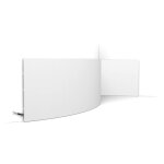 Orac - plinthe flexible sx207f - l200 x h25 x l1, 3 cm decor