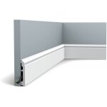 Orac - plinthe sx173 �l�gante et classique - l200 x h10 x l1, 6 cm decor