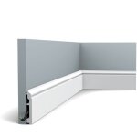 Orac - plinthe sx173 lgante et classique - l200 x h10 x l1, 6 cm decor
