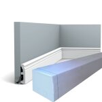 Orac - sx195 plinthe decor - 8 x 1, 9 x200cm (h x p x l) - plinthe d�corative polym�re pack 2 pi�ces