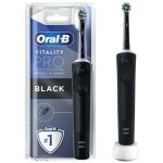 Brosse  dents lectrique braun oral b vitality pro noir