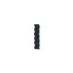 Orangemarine - cordage marin d'amarrage polyester 3 torons - noir - 14 mm (charge de rupture: 2 010 kg) ...