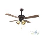Suinga - ventilateur de plafond orbegozo avec lumi�re, 4 pales, 105 cm, 60w et 3 vitesses, ct55106