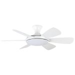 Orbegozo - ventilateur de plafond avec lumire led de 105 cm tlcommande intensit de lumire rglable ...