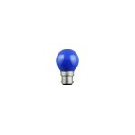 Ampoule couleur bleue sph�rique 230v 15w b22d - 124046 - orbitec