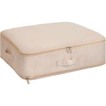 Sac de rangement auto - compression 54 x 42 x 30 cm ? housse empilable imperm�able ? poign�e pour transport ...