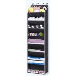 Organisateur de chaussures au - dessus de la porte, porte - chaussures � 8 couches pour le rangement ...