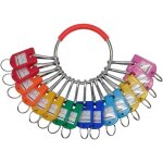 Organisateur de clés à anneau en métal portable avec 16 crochets à ressort et porte - clés avec anneau ... Organisateur de clés à anneau en métal portable avec 16 crochets à ressort et porte - clés avec anneau ...