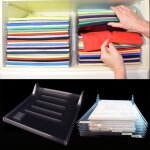 Organisateur de t - shirts peu encombrant tiroir de penderie pliable