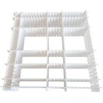 Organisateur de tiroir, 12 unit�(s), grille diviseur de tiroir, r�glable, s�parateurs de tiroir en plastique ...