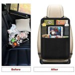 Organisateur de voiture durable pour siège arrière - tapis de protection de siège arrière - organisateur ... Organisateur de voiture durable pour siège arrière - tapis de protection de siège arrière - organisateur ...