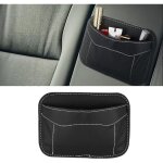 Organisateur de voiture lat�ral auto - adh�sif, mini coffre de rangement de si�ge d'auto, pochette de ...