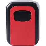 Organiseur de cl�s mural avec serrure � combinaison pour agents immobiliers et v�hicules, rouge