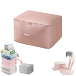 Organiseur � compression automatique - - sac de rangement en nylon - 54x42x60cm - rose - mixte