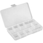 Organiseur d'outils topex - 10 compartiments rglables, 17, 8 x 10, 5 cm