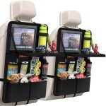 Organiseur de sac  dos pour sige auto, 1 pice, avec support pour tablette, 11 poches de rangement, ...