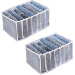 Organiseur de tiroir pliable pour v�tements, jeans, chaussettes, sous - v�tements, pantalons, leggings, ...