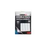 Ruban adhésif double face, bricolage - lot de 20 tampons adhésif double face mousse 1, 5cm x 2cm - lot ... Ruban adhésif double face, bricolage - lot de 20 tampons adhésif double face mousse 1, 5cm x 2cm - lot ...