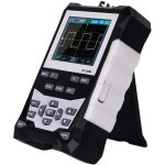 Oscilloscope num�rique portatif et120m 120mhz, sortie de signal d'onde carr�e 1mhz, oscilloscope automatique ...