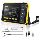 Oscilloscope portatif, oscilloscope 400v 200 khz 2, 5 ms / s oscilloscope � taux d'�chantillonnage en ...