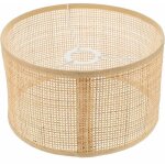 En osier abat - jour en rotin lustre abat - jour tiss� plafonnier couvre clip sur ampoule abat - jour ...