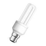 952256 ampoule fluocompacte dulux stick b22 15w 2700k - osram