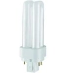 Osram ? ampoule fluorescente basse consommation 13w g24q - 1 ? lumi�re blanc chaud 3000k ? flux lumineux ...