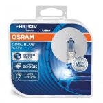 Osram - ampoule halog�ne h1 12v 80w p14. 5s cool blue boost 5500k / 2 pi�ces.