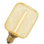 Osram - decor de 3, 5w et filament de paille, blanc chaud cosy 818, 150lm / 1800k, verre sans plomb couleur ...