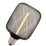 Osram - decor led carre avec filament de paille, 3, 5w, 110lm / 1800k, blanc chaud cosy 818, verre noir ...
