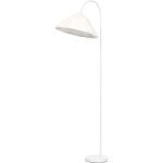 Osram lampadaire decor lotus leaf blanc en m�tal et papier m�ch�, e14, gradable, hauteur 1530 mm, abat ...
