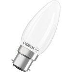 Osram lampe led forme �toile bougie b25 filament, 2700 k blanc chaud, 1, 8 w, b22d, d�polie, 250 lm, ...