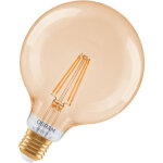 Osram lampe led smart + , g53, 6 w, 2 400 k, e27, forme sph�rique, filament, dor�e, intensit� variable, ...